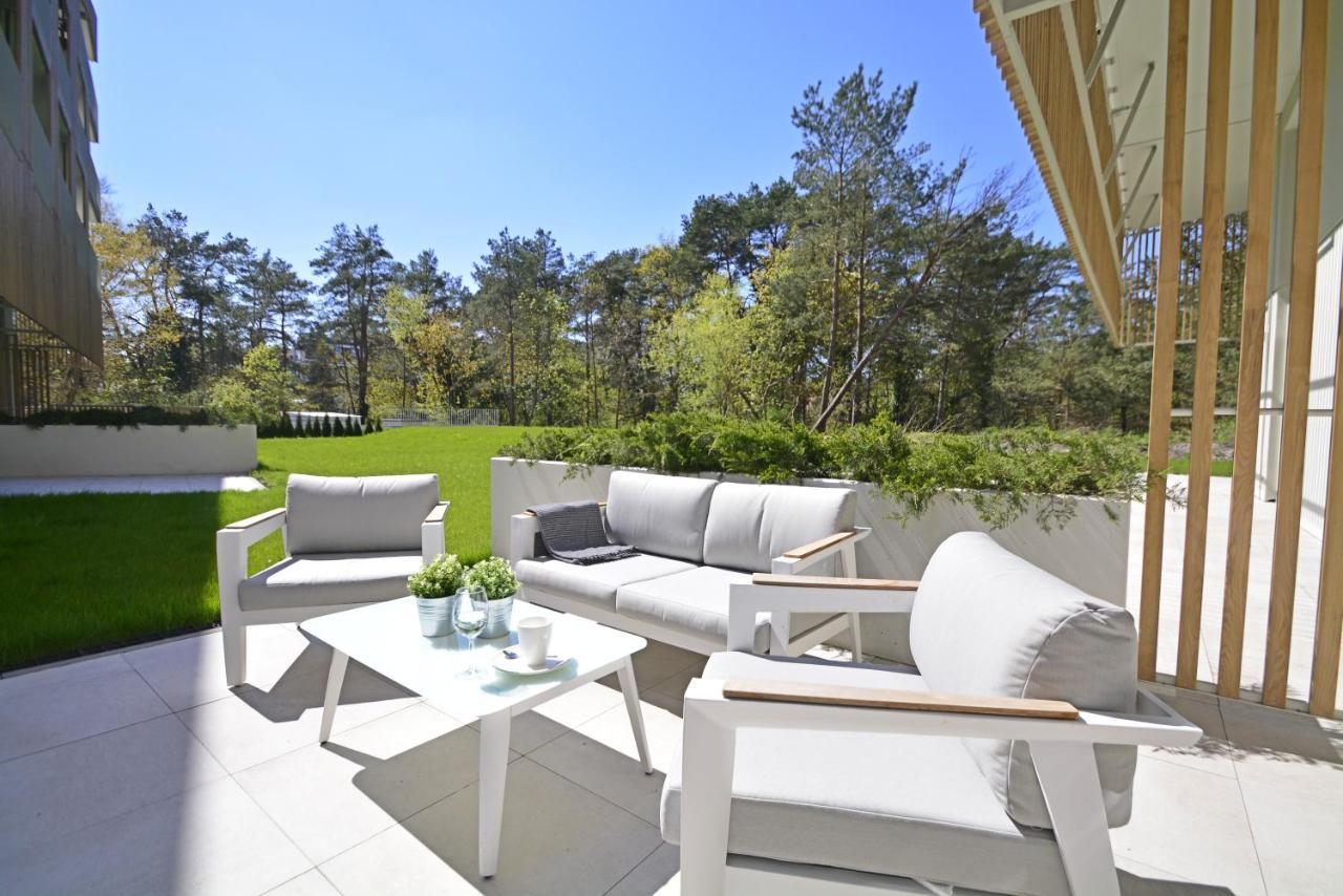 Apartamenty Bryza - Baltycki B-06 Z Tarasem, 100M Od Morza ชวีโนวิชแจ ภายนอก รูปภาพ